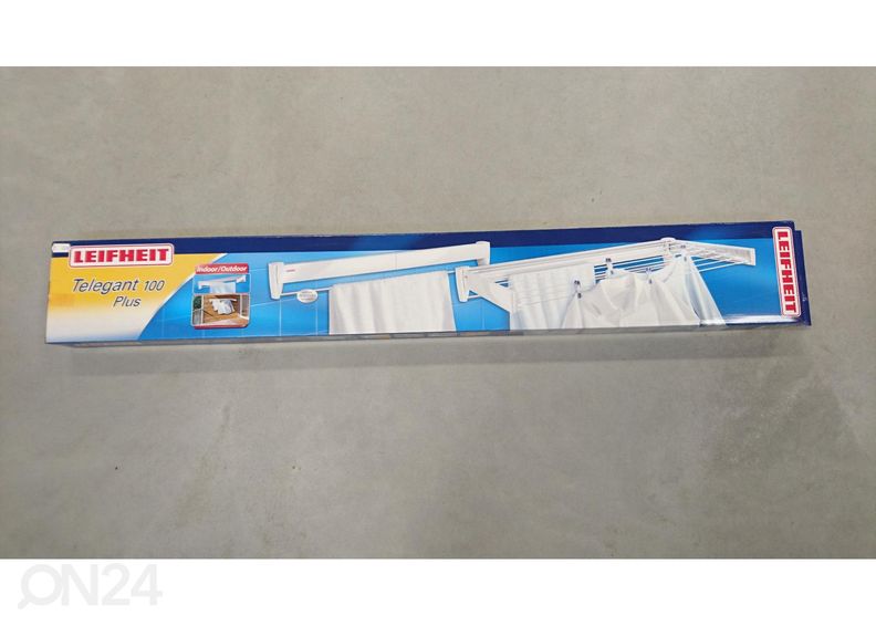 Pyykin kuivausteline Leifheit Telegant Plus 81 kuvasuurennos