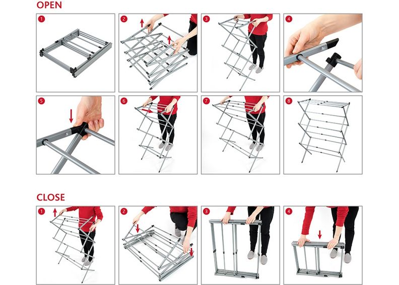 Pyykinkuivausteline Artmoon Gobi kuvasuurennos