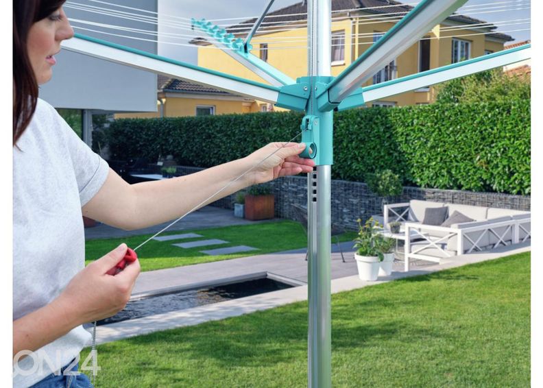 Pyykinkuivausteline Leifheit Linomatic 400 Easy kuvasuurennos