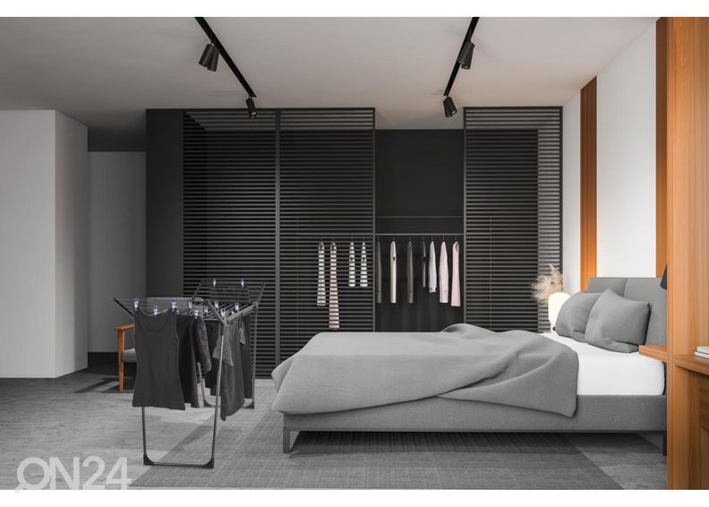 Pyykinkuivausteline Leifheit Pegasus 150 Black Diamond kuvasuurennos