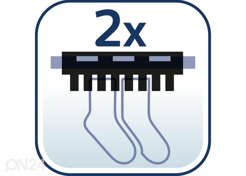 Pyykinkuivausteline Leifheit Pegasus 150 Black Diamond kuvasuurennos