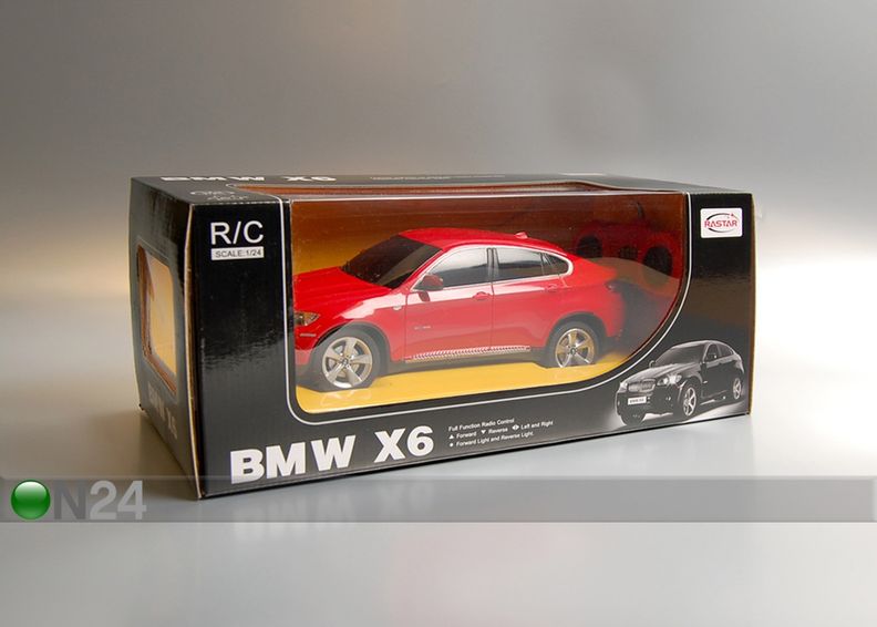 Radio-ohjattava auto BMW X6 1:24 kuvasuurennos