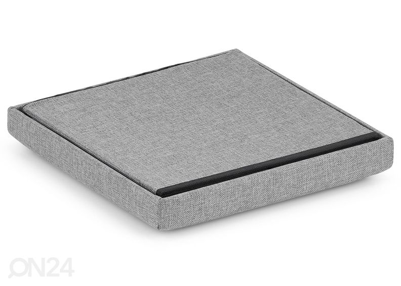 Rahi kannella, harmaa kangas kuvasuurennos