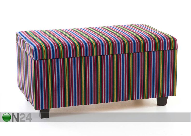 Rahi säilytystilalla kansallisväreissä 120 cm kuvasuurennos