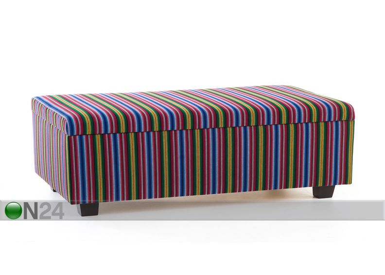 Rahi säilytystilalla kansallisväreissä 140 cm kuvasuurennos