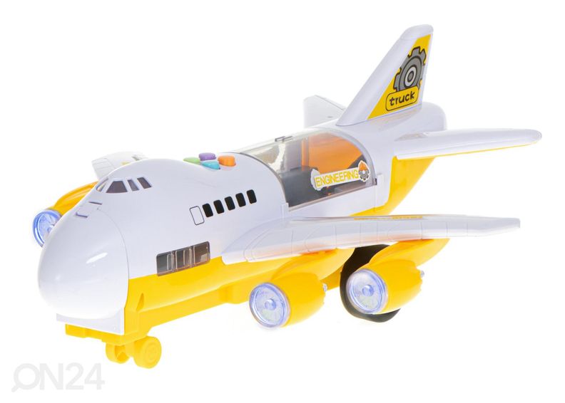 Rahtikone + 6 rakennuskonetta kuvasuurennos