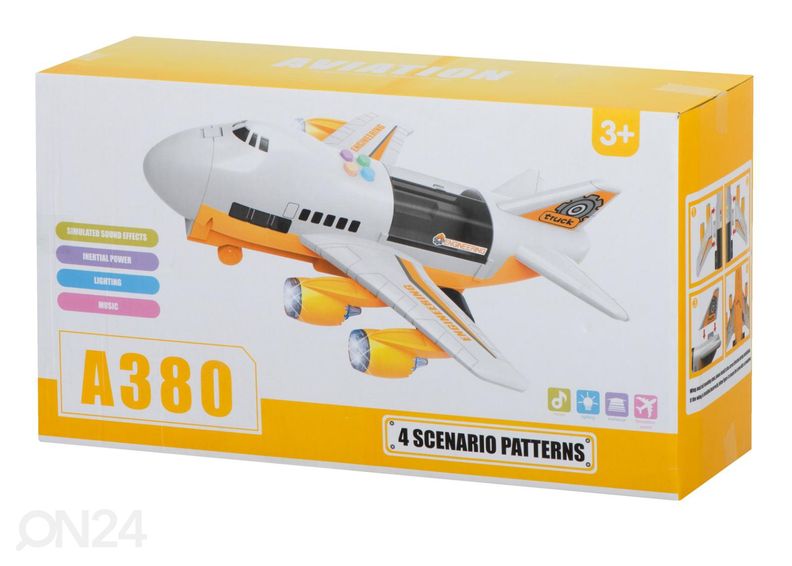 Rahtikone + 6 rakennuskonetta kuvasuurennos