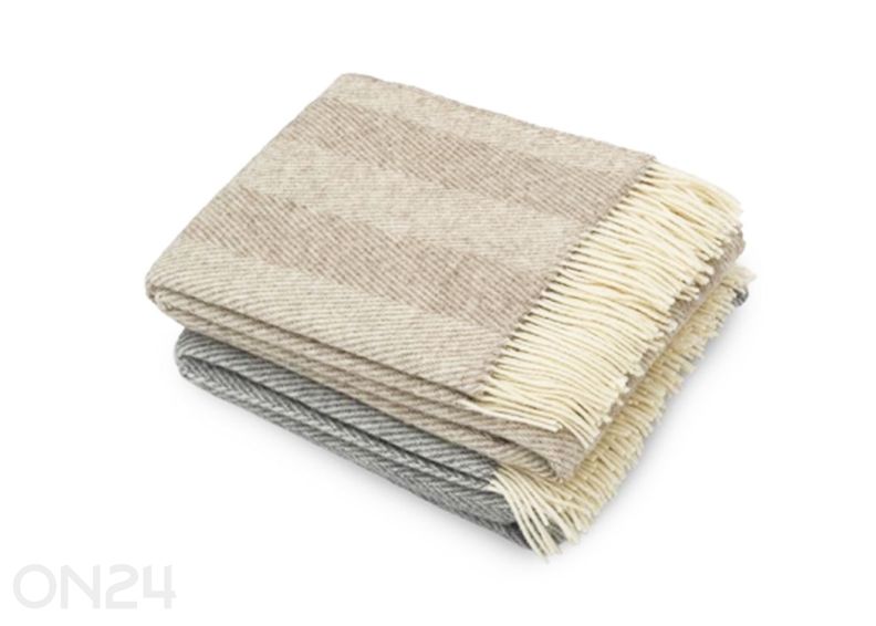 Raidallinen villapeitto 3282 140x200 cm kuvasuurennos