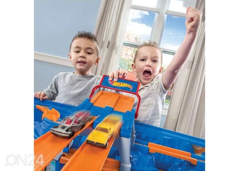 Rallirata-leikkipöytä Hot Wheelsi™ autoilla kuvasuurennos