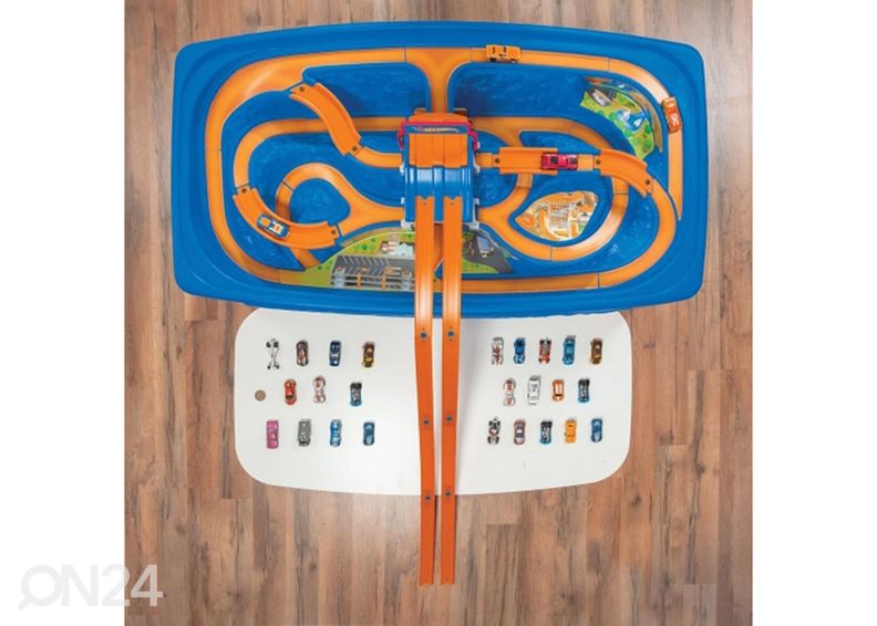 Rallirata-leikkipöytä Hot Wheelsi™ autoilla kuvasuurennos