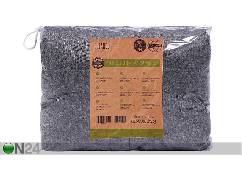 Rattaiden lämpöpussi LULANDO kuvasuurennos