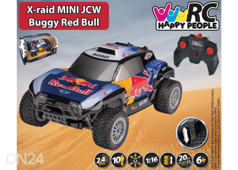 RC X-Raid Red Bull Buggy kuvasuurennos
