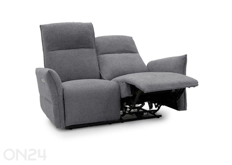 Recliner 2-paikkainen sohva Eleganz 2, tummanharmaa kuvasuurennos