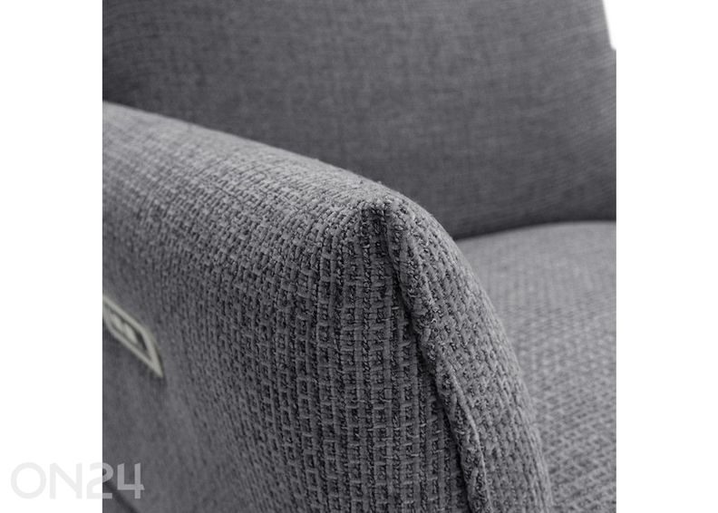 Recliner 2-paikkainen sohva Eleganz 2, tummanharmaa kuvasuurennos