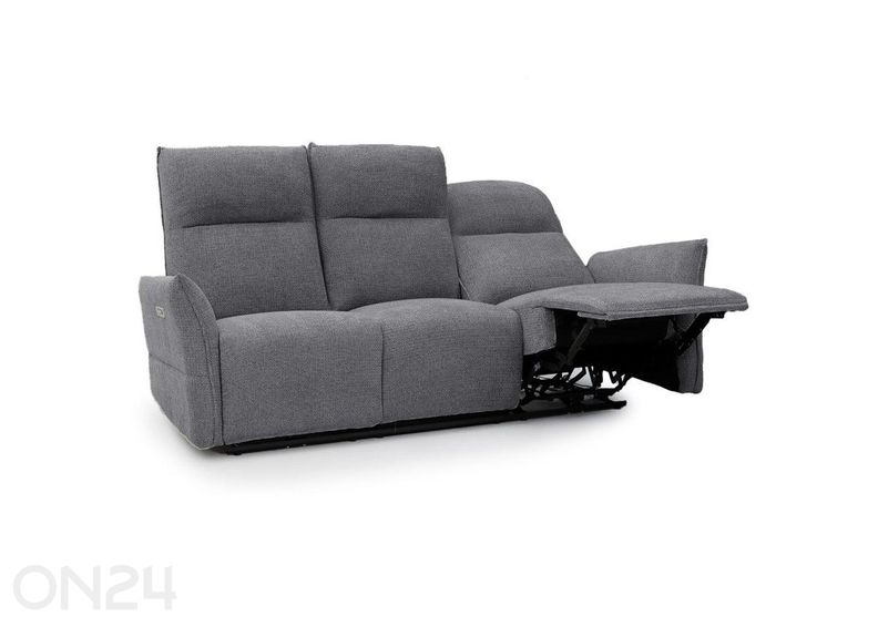 Recliner 3-paikkainen sohva Eleganz 3, tummanharmaa kuvasuurennos