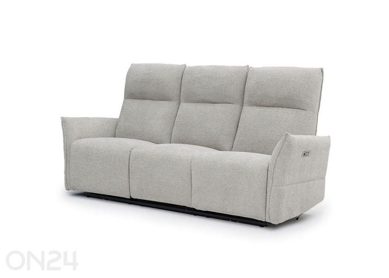 Recliner 3-paikkainen sohva Eleganz 3, vaaleanharmaa kuvasuurennos