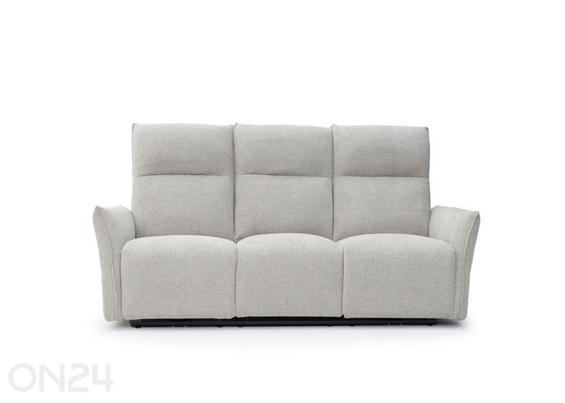 Recliner 3-paikkainen sohva Eleganz 3, vaaleanharmaa kuvasuurennos