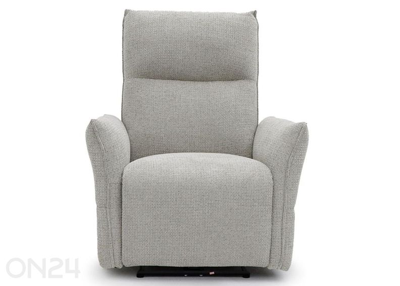 Recliner-nojatuoli Eleganz 1, vaaleanharmaa kuvasuurennos
