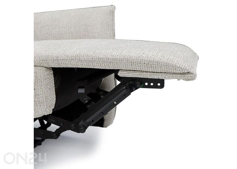 Recliner-nojatuoli Eleganz 1, vaaleanharmaa kuvasuurennos
