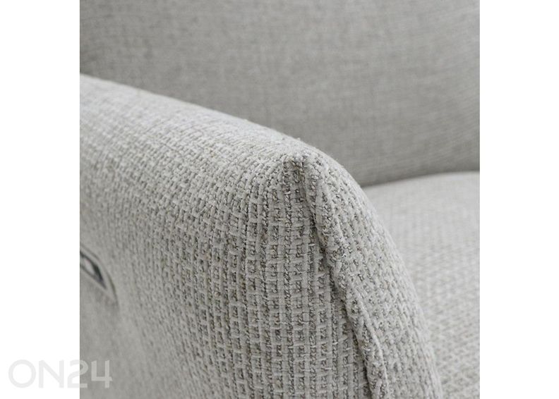 Recliner-nojatuoli Eleganz 1, vaaleanharmaa kuvasuurennos