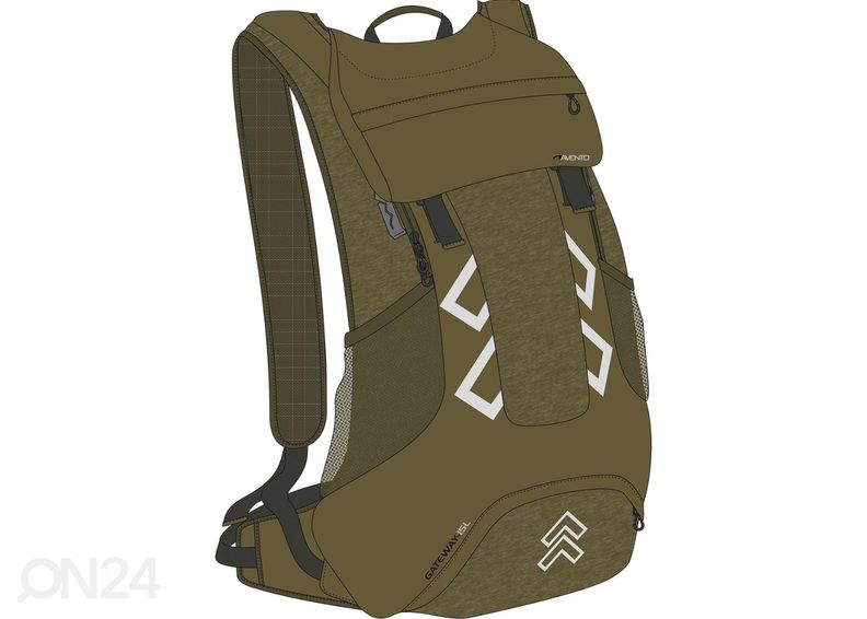 Retkireppu Active Outdoor Rugtas Aerofit Gateway-15 L Abbey kuvasuurennos