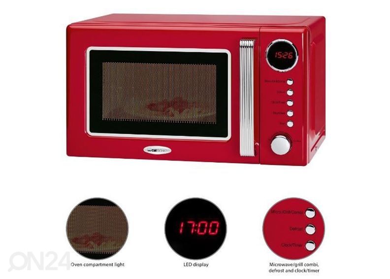 Retro mikroaaltouuni Clatronic kuvasuurennos