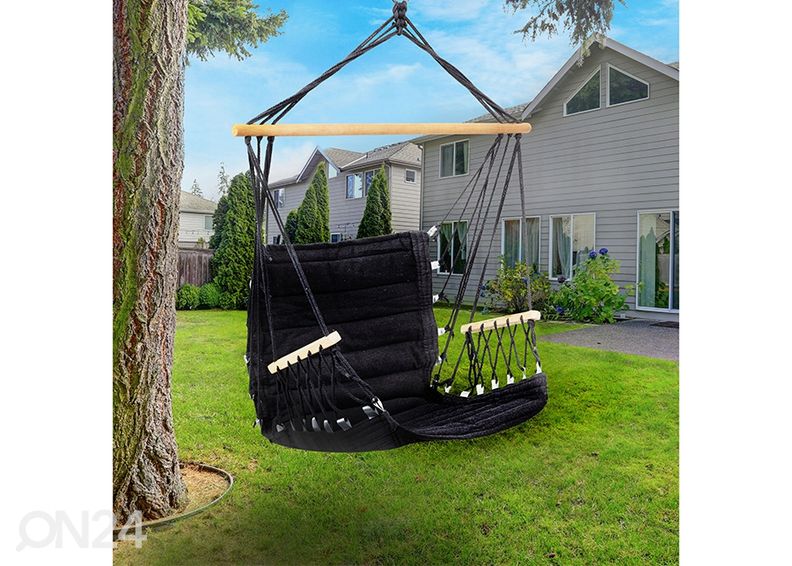 Riipputuoli ModernHOME musta kuvasuurennos