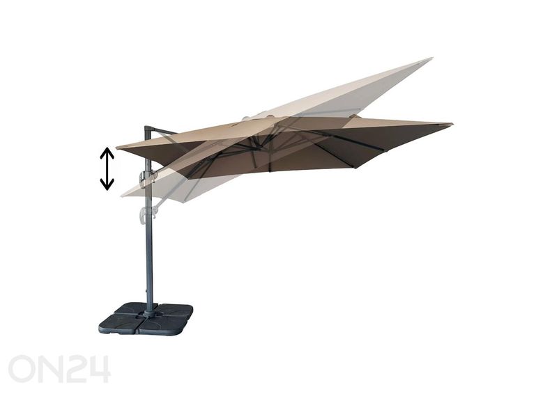 Riippuva aurinkovarjo Baza kuvasuurennos