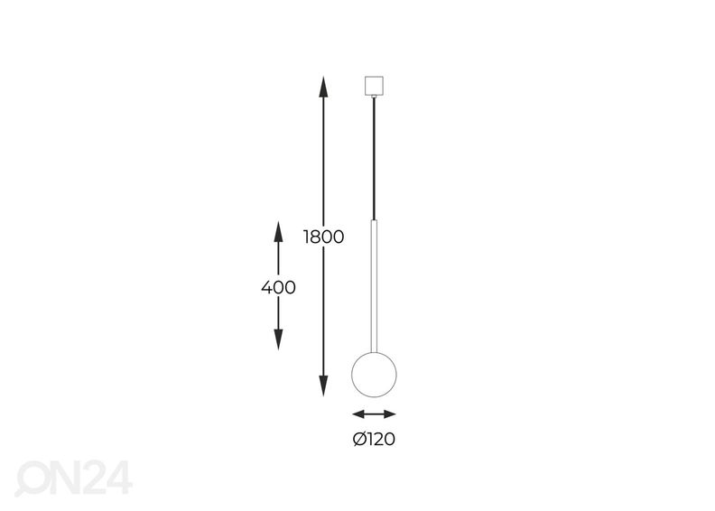 Riippuvalaisin Ali kuvasuurennos
