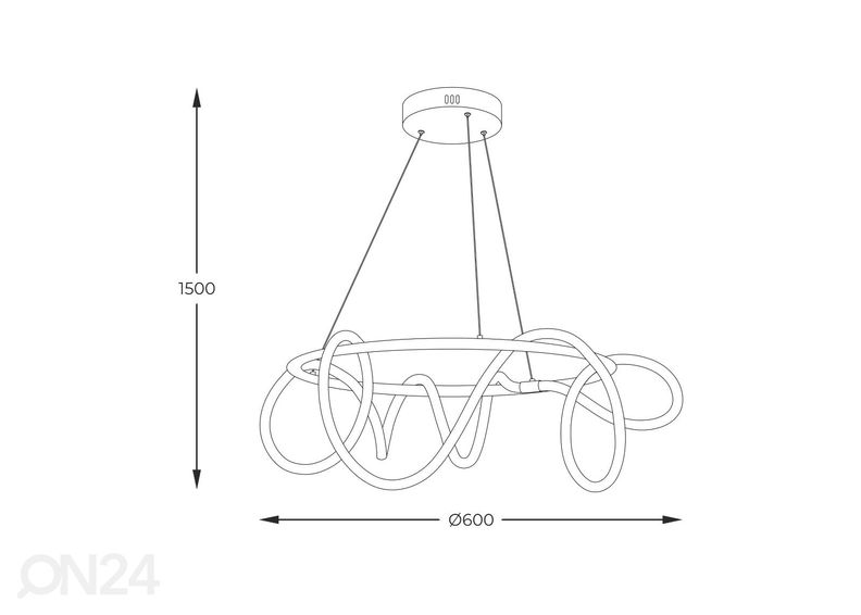 Riippuvalaisin Balbo Black L kuvasuurennos