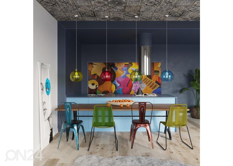 Riippuvalaisin Ball, grafiitti kuvasuurennos