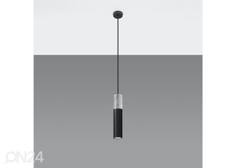 Riippuvalaisin Borgio 1, musta kuvasuurennos