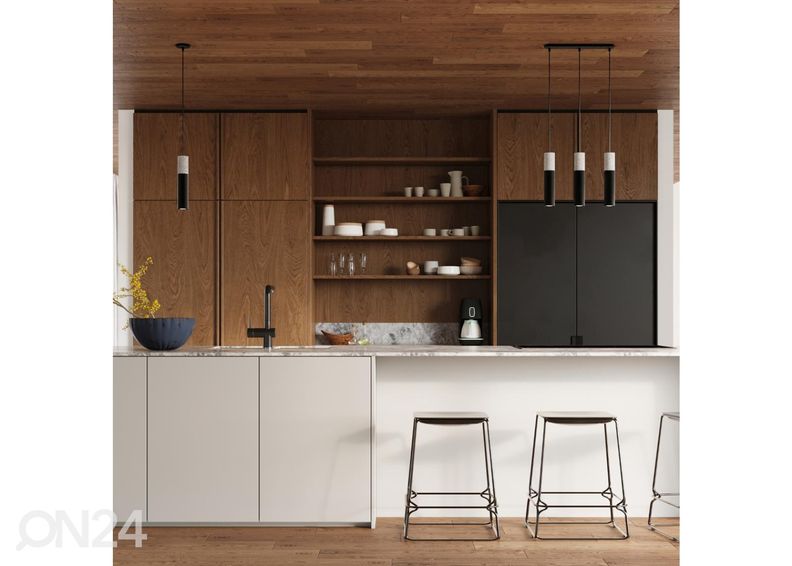 Riippuvalaisin Borgio 1, musta kuvasuurennos