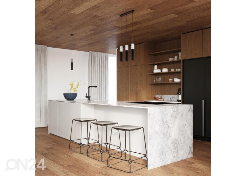 Riippuvalaisin Borgio 1, musta kuvasuurennos