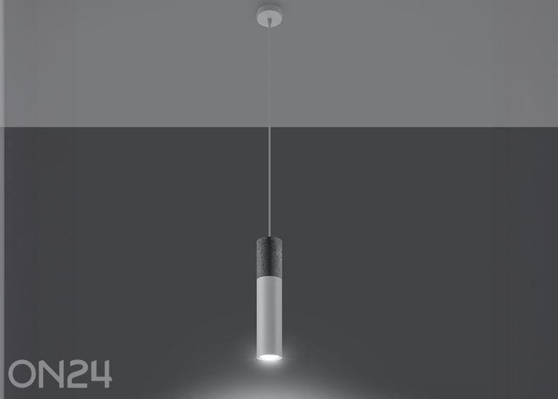 Riippuvalaisin Borgio 1, valkoien kuvasuurennos