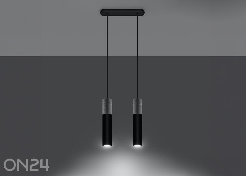 Riippuvalaisin Borgio 2, musta kuvasuurennos