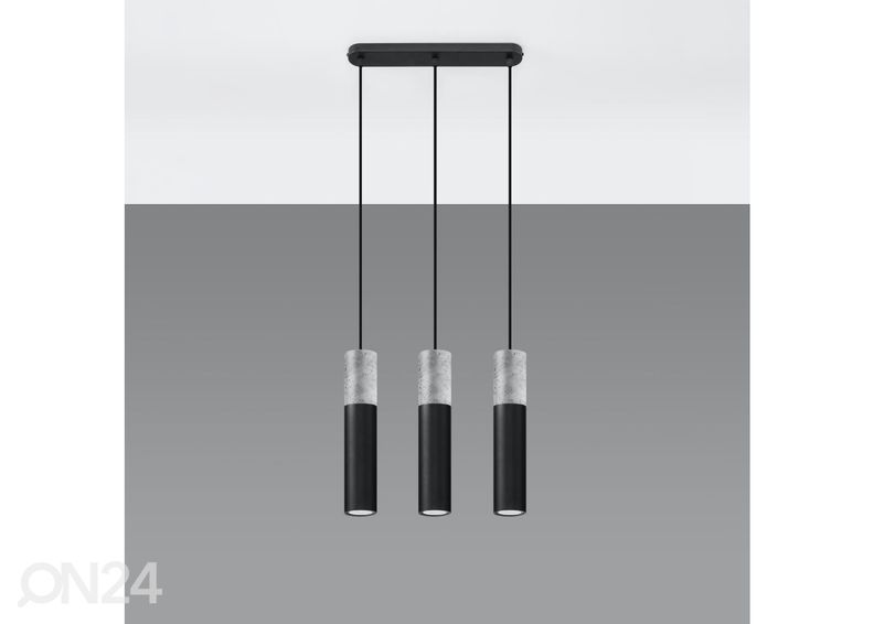 Riippuvalaisin Borgio 3L, musta kuvasuurennos