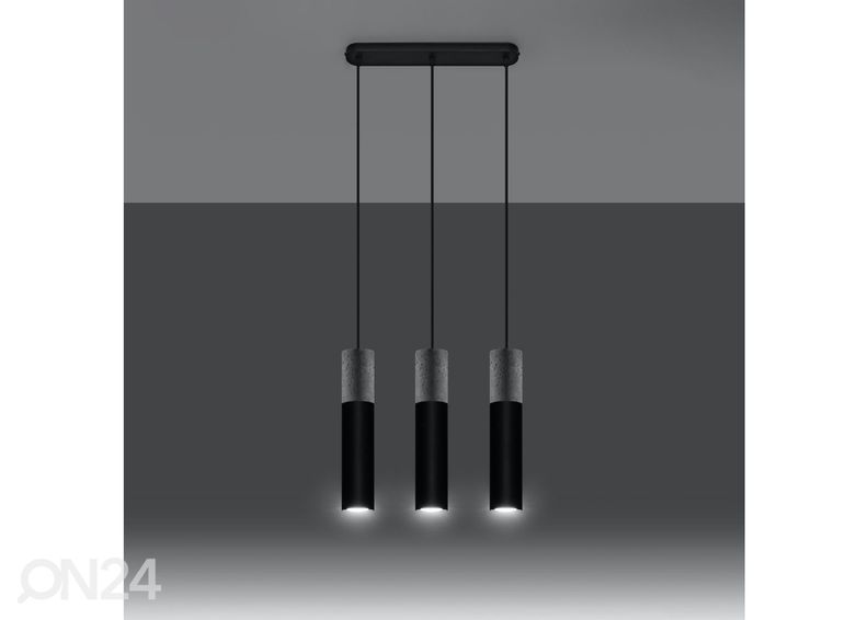Riippuvalaisin Borgio 3L, musta kuvasuurennos