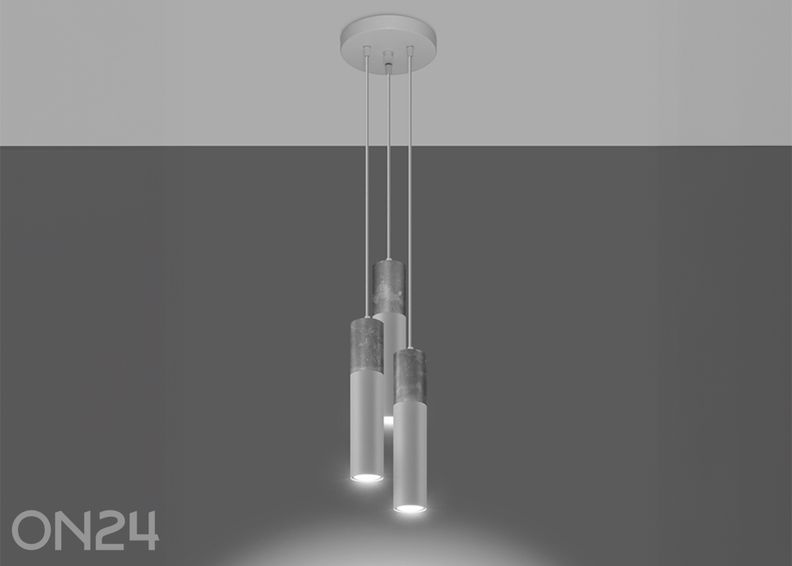 Riippuvalaisin Borgio 3P, valkoinen kuvasuurennos