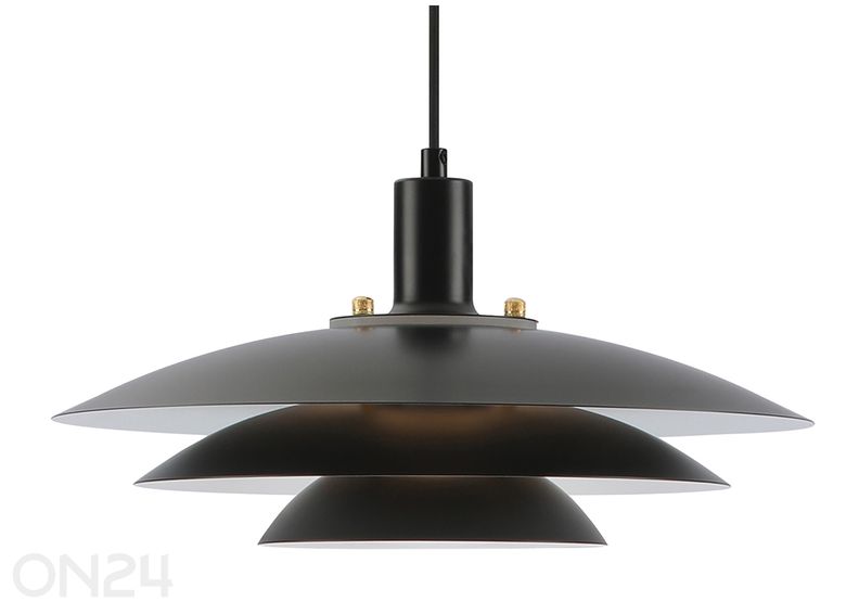 Riippuvalaisin Cannes 38 cm, musta kuvasuurennos
