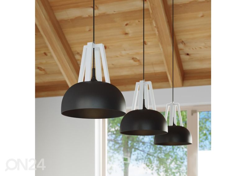 Riippuvalaisin Casco, musta / valkoinen kuvasuurennos