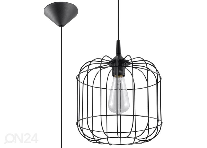 Riippuvalaisin Celta, musta kuvasuurennos