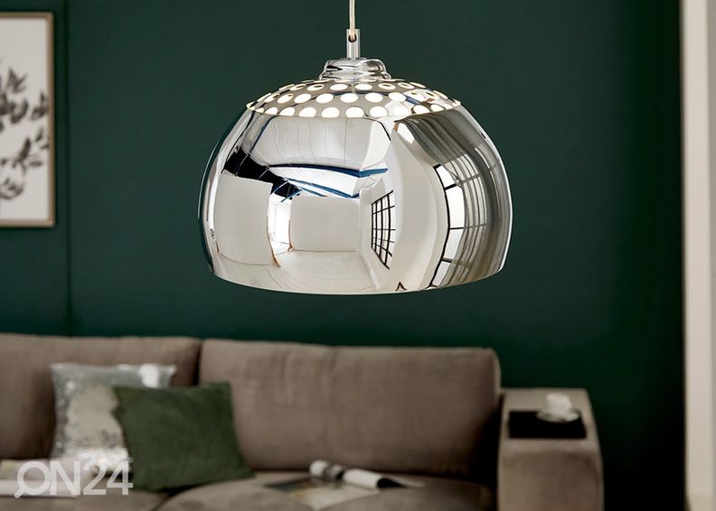 Riippuvalaisin Chrome Ball kuvasuurennos