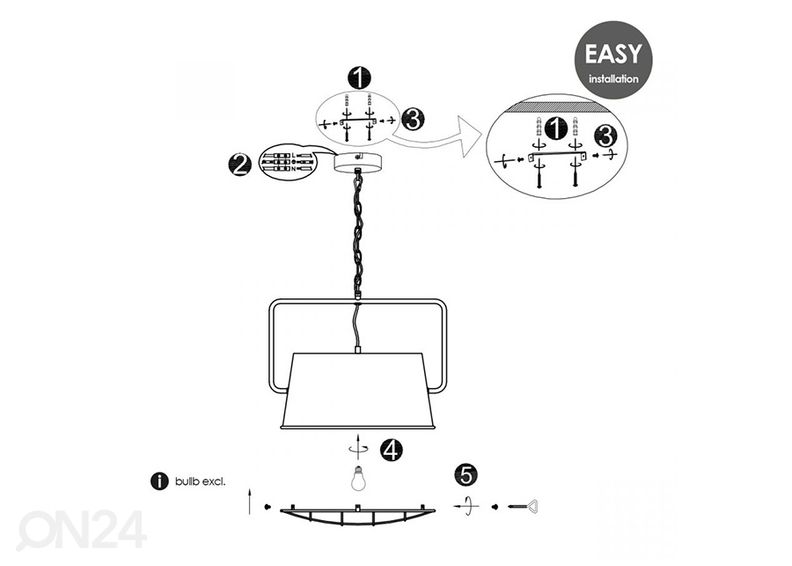 Riippuvalaisin Clemento kuvasuurennos