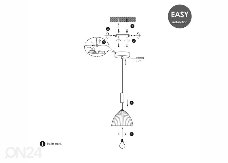 Riippuvalaisin Credo kuvasuurennos