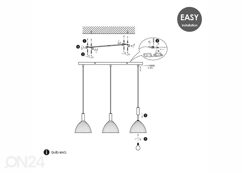 Riippuvalaisin Credo kuvasuurennos