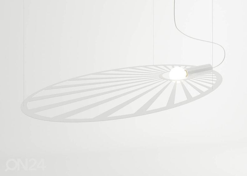 Riippuvalaisin Lehdet, valkoinen kuvasuurennos