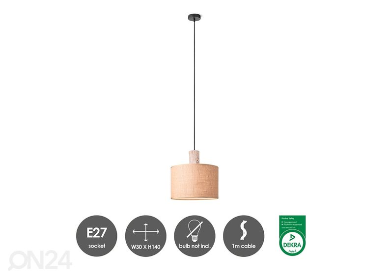 Riippuvalaisin Linnen kuvasuurennos