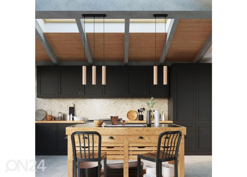 Riippuvalaisin Lino 3, puu kuvasuurennos