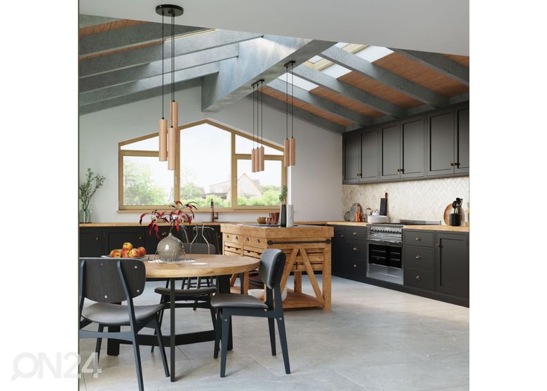 Riippuvalaisin Lino 3P, puu kuvasuurennos